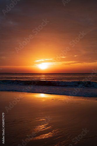 Fototapeta Naklejka Na Ścianę i Meble -  Sunrise on the Beach of Phan Thiet, Vietnam