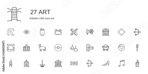 art icons set