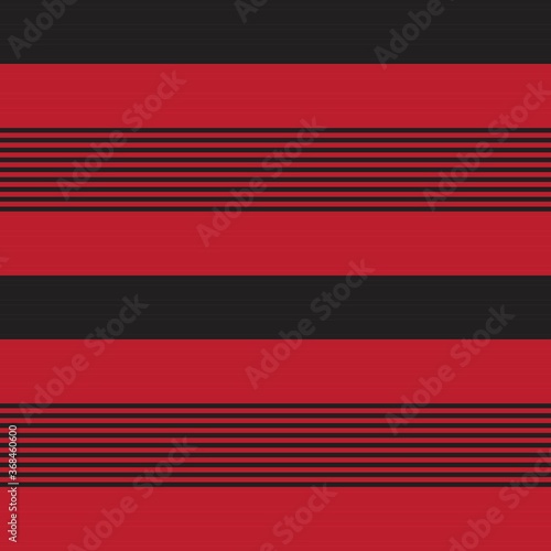 Red Stripe seamless pattern background in horizontal style