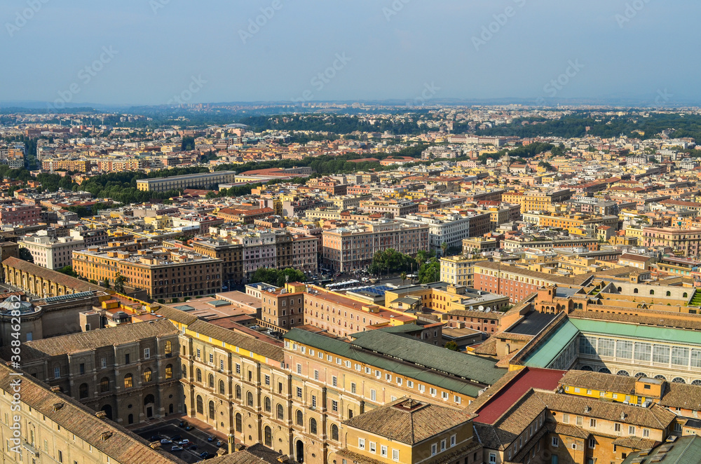 Vatican CITY. Catholic faith center and one of the most visited places in the world