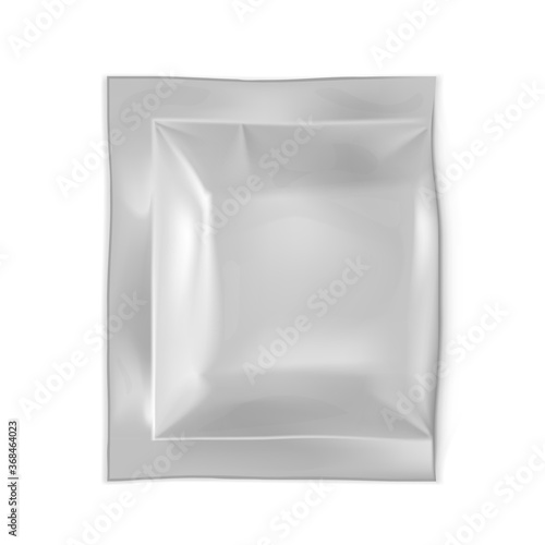 Blank Food Flexible Pouch Glossy Snack Sachet Bag