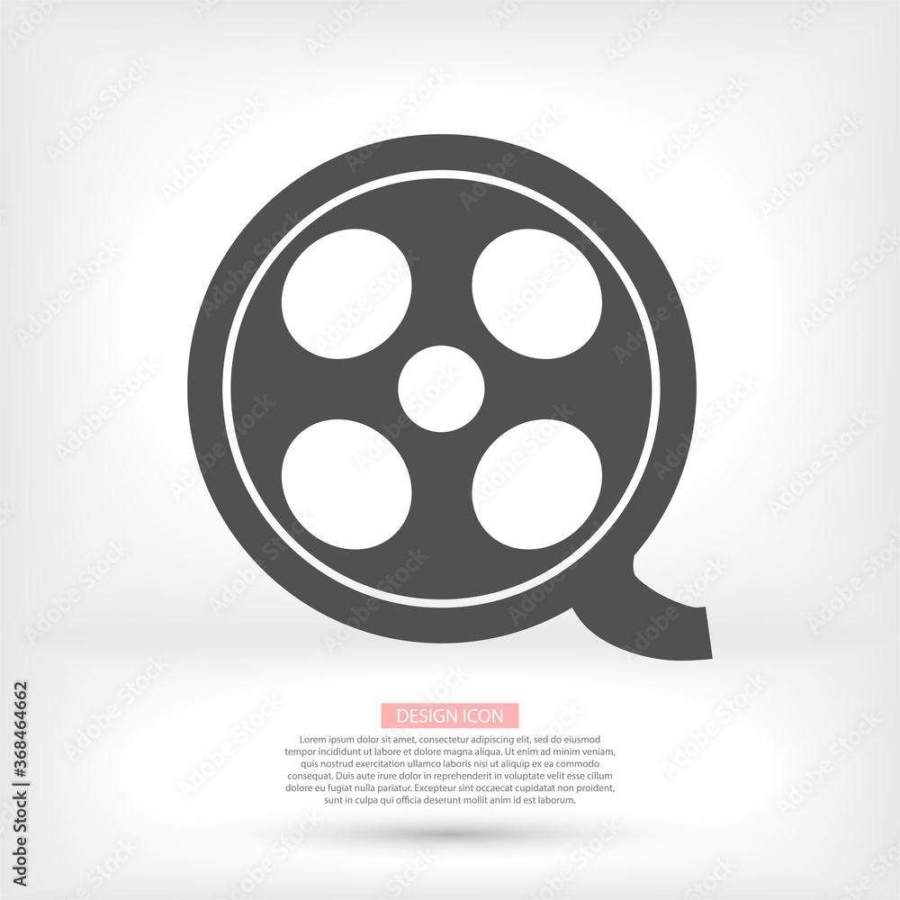 Play button vector icon in trendy flat style isolated on grey background. vector icon Play symbol for your web site design, logo, app, vector icon UI.