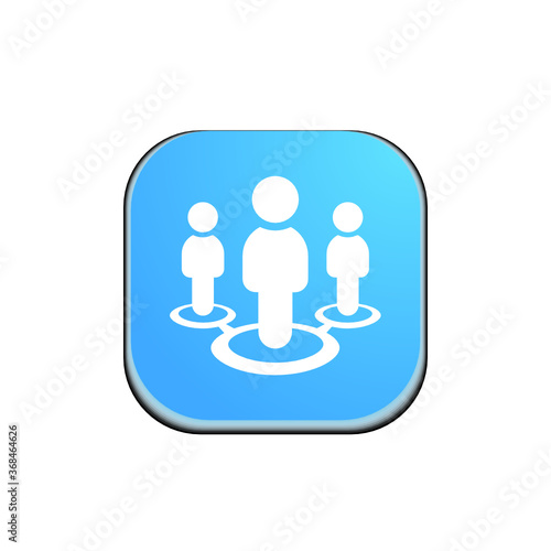 Business Circle -  Button