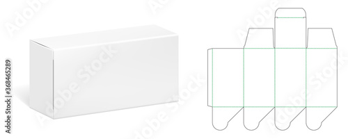 Packaging Box Die Cut Template With 3D Preview