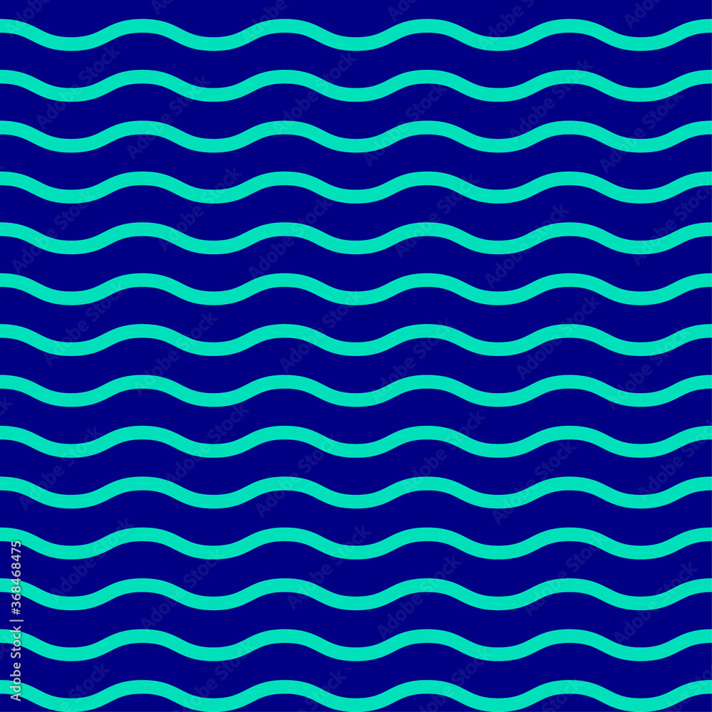 Geometric texture, seamless pattern. Blue and azure waves. Pattern for wrapping paper. Fabric or textile pattern. Geometric texture, seamless pattern. Blue and azure waves. Pattern for wrapping paper. Fabric or textile pattern.