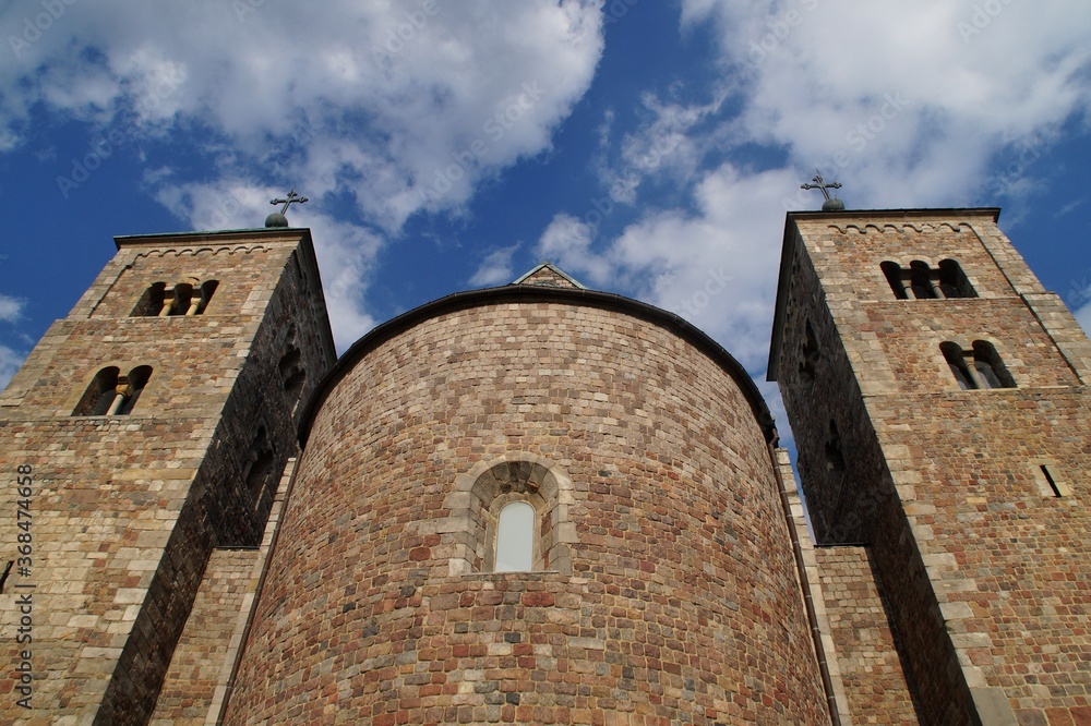 Romanesque collegiate church of St. Mary and St. Alexius in Tum near Leczyca, Poland