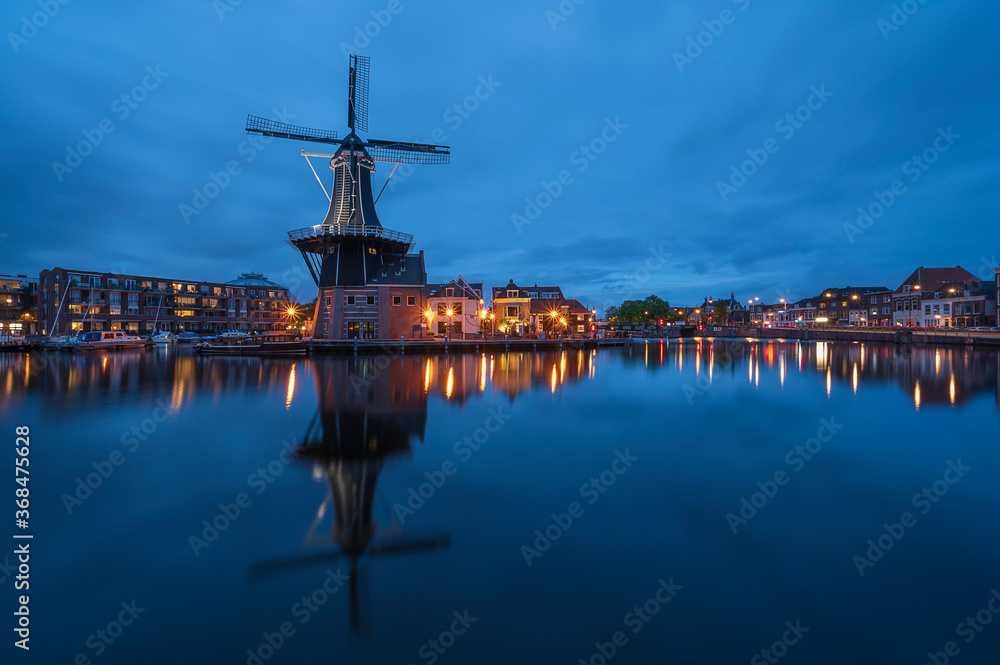 Haarlem et son moulin