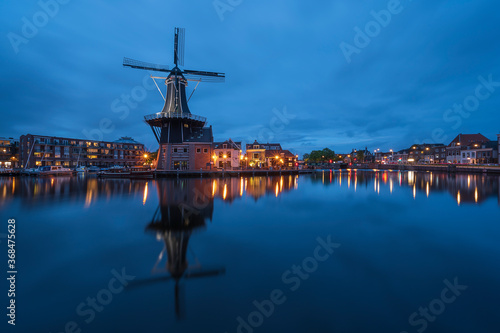Haarlem et son moulin