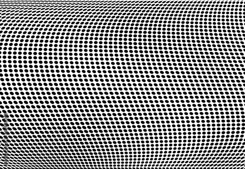 The halftone texture is monochrome. Vector chaotic background