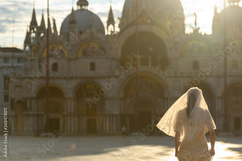 Church and bride