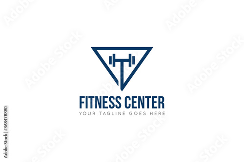 Free Download fitness logo, gym icon, symbol vector illustration design template - GFXLoad