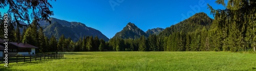 Panorama Chiemgau Mountains
