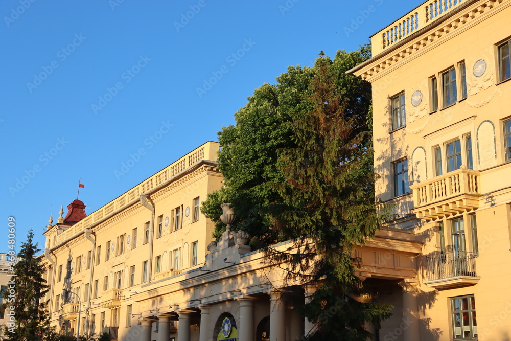 soviet architecture in Minsk city centre