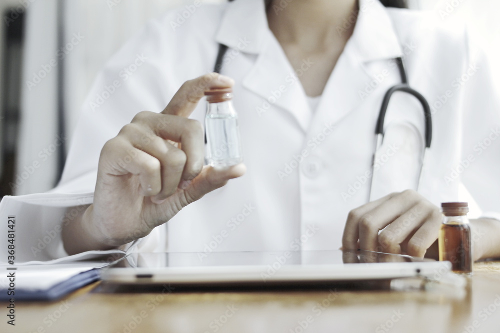 female scientist working in laboratory female scientist working in laboratory