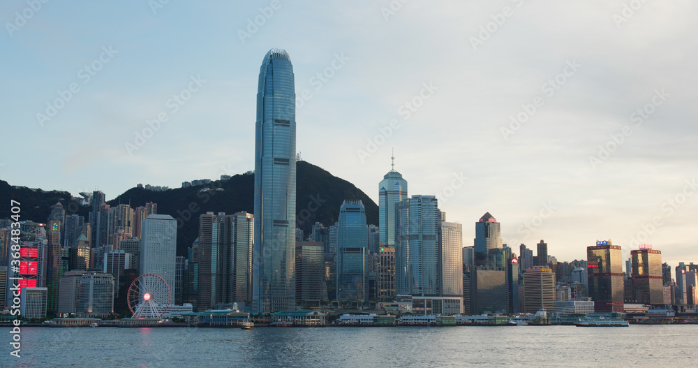 Fototapeta premium Hong Kong city