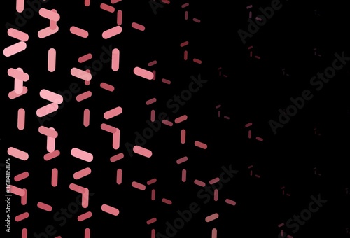 Dark Pink, Red vector layout with flat lines.