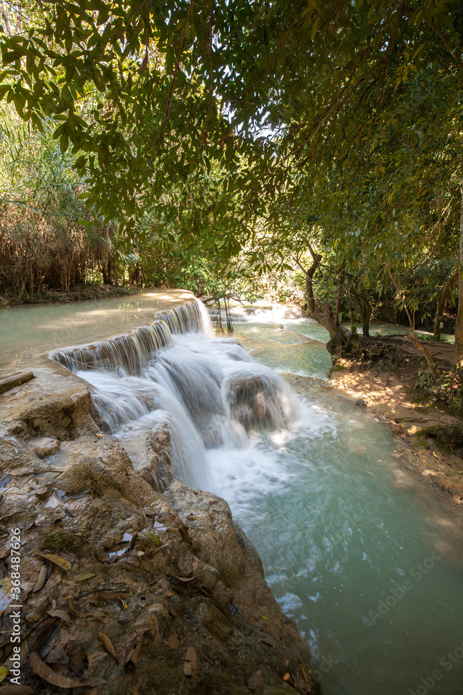 Kuang Si Waterfalls, Luang Prabang, Laos Kuang Si Waterfalls, Luang Prabang, Laos