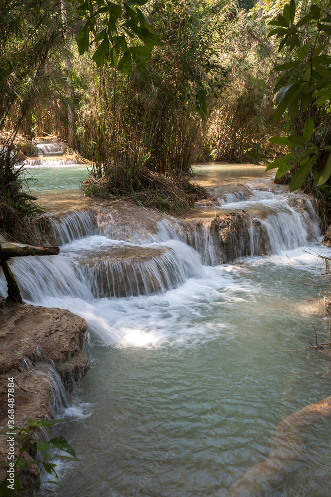 Kuang Si Waterfalls, Luang Prabang, Laos Kuang Si Waterfalls, Luang Prabang, Laos