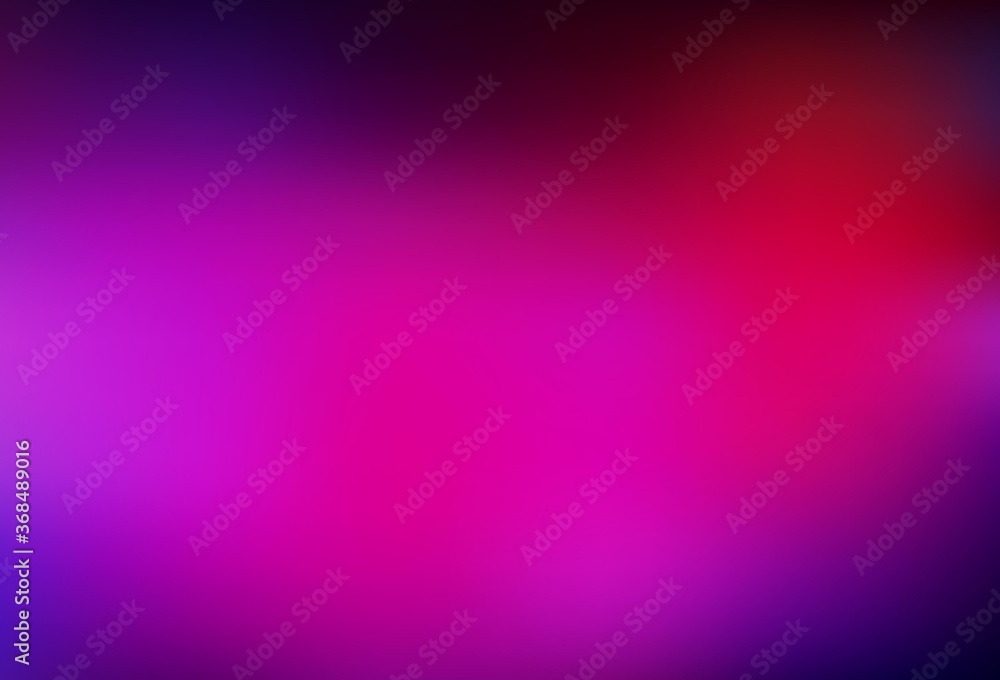 Fototapeta premium Dark Pink vector blurred pattern.