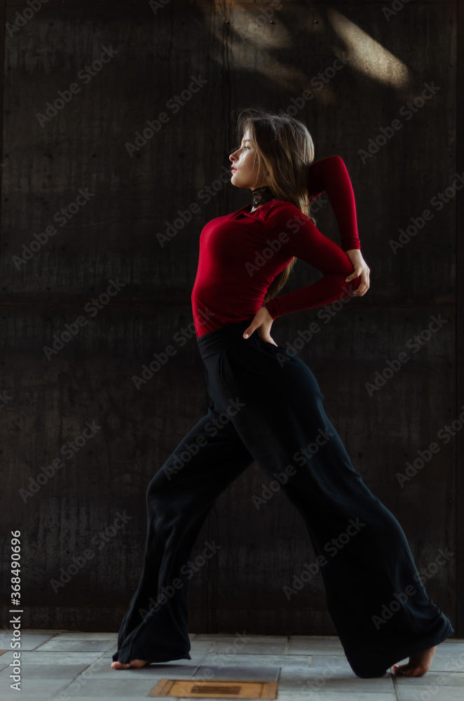 Fototapeta premium Happy Beautiful Young Woman