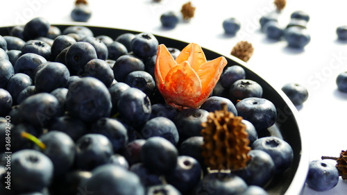 blueberry fresh and tasty, healthy food, still-life with fresh blueberry, close-up berrys