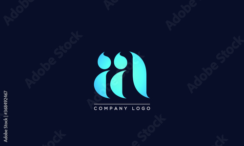 Initial AA Logo Creative Template Sign Vector