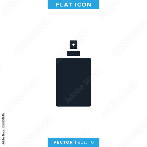 Perfume Icon Vector Design Template.