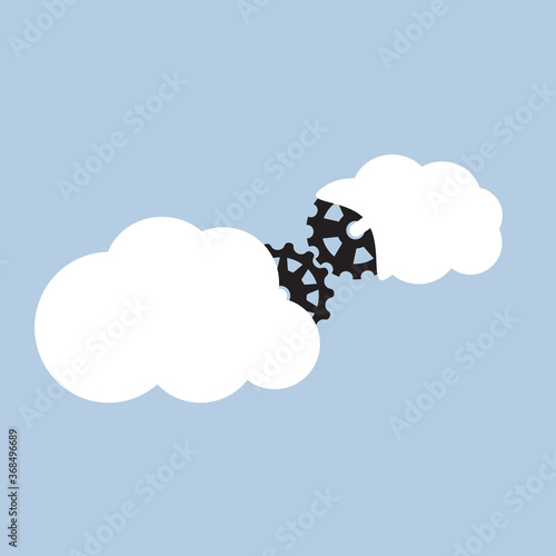  Cloud integration  of different  systems  - virtual architecture