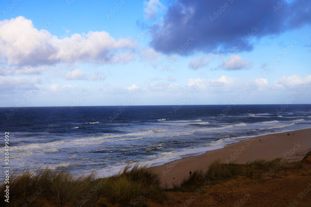Landscape at the beach of Sylt, Germany, Europe Landscape at the beach of Sylt, Germany, Europe
