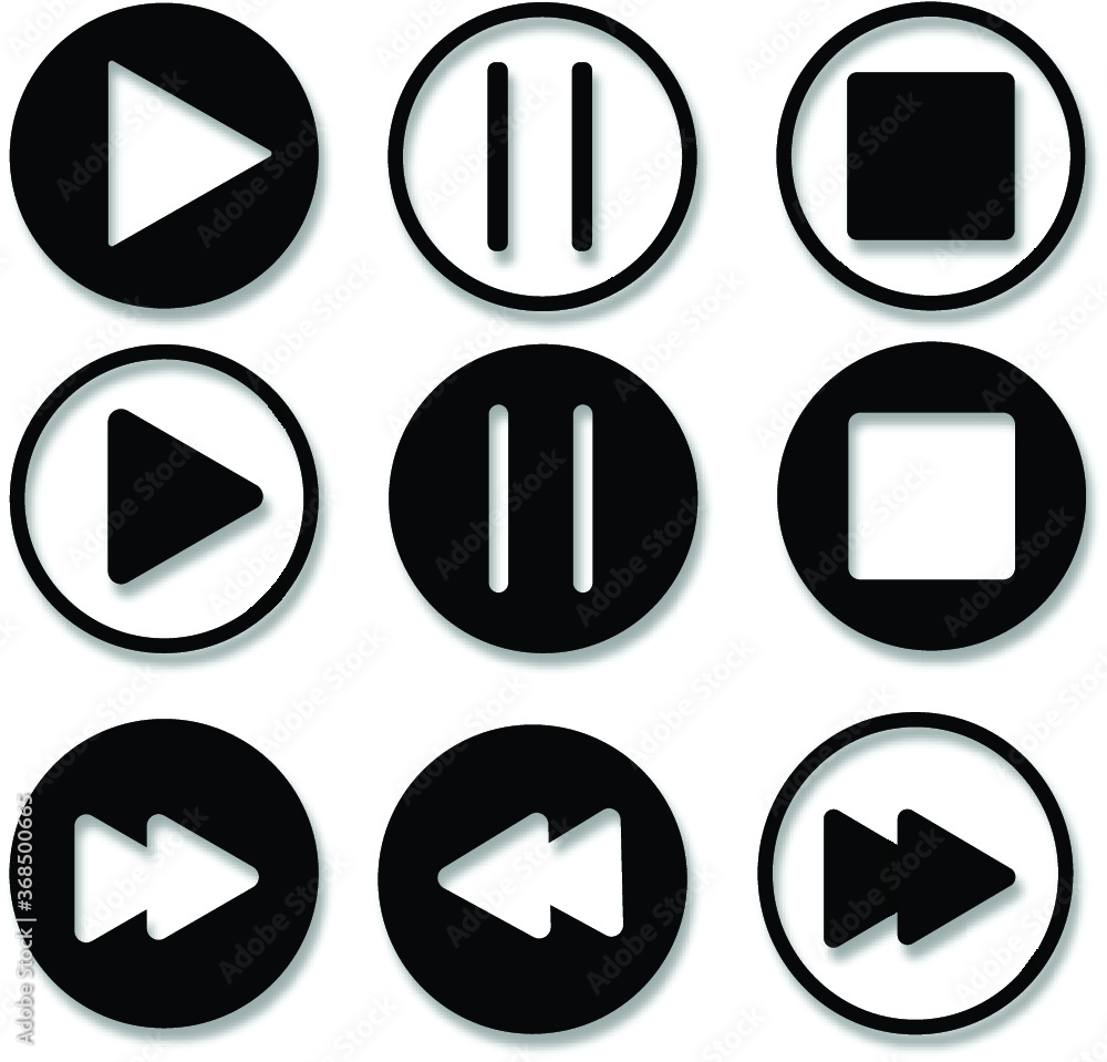Video Control Buttons (Play , Pause , Stop , Forward , Backward ) Video Control Buttons (Play , Pause , Stop , Forward , Backward )