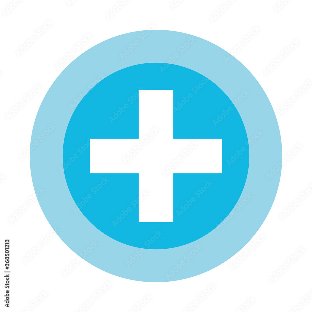 cross shape inside circle, medical and health concept cross shape inside circle, medical and health concept