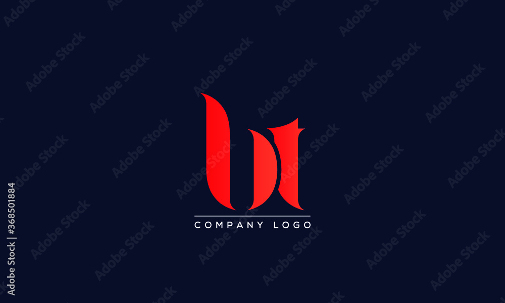 Initials BT or TB Logo Creative Template Sign Vector Initials BT or TB Logo Creative Template Sign Vector
