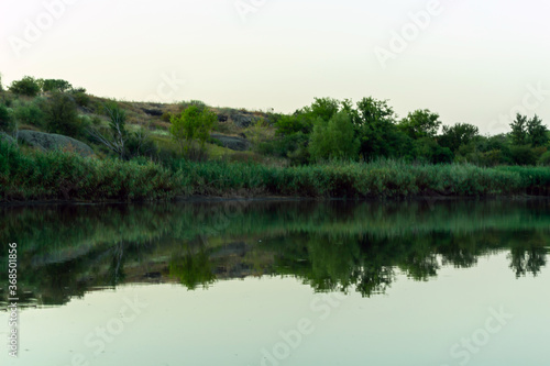 Quiet summer river