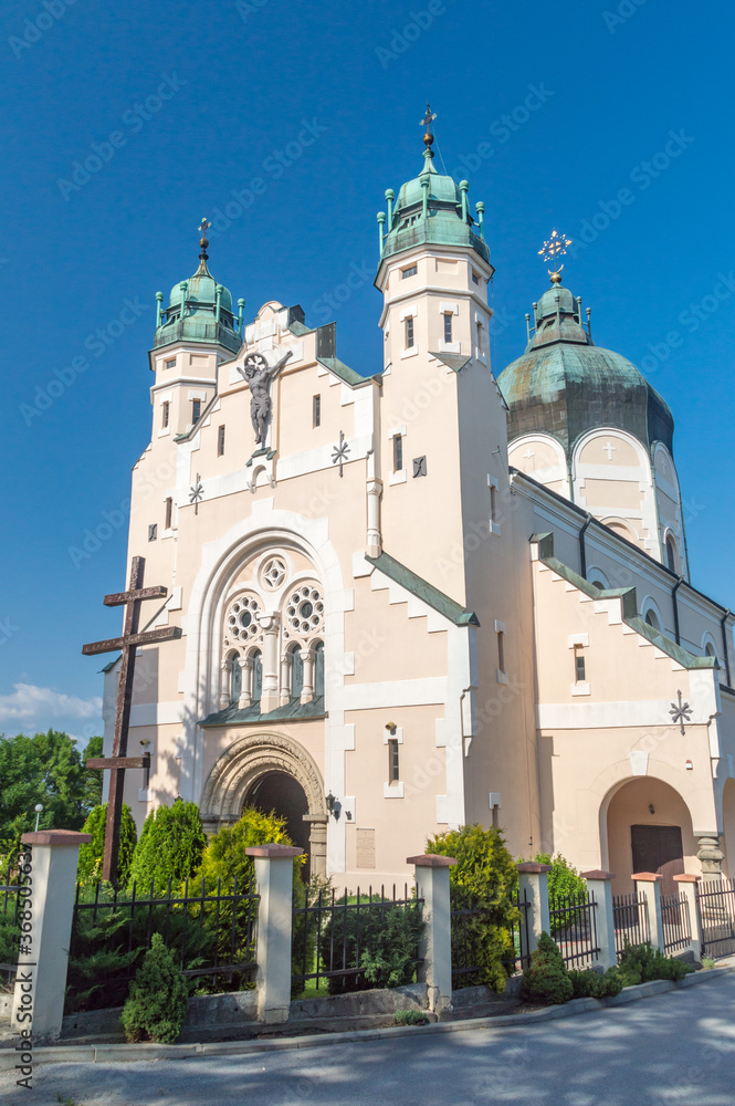 Greek Catholic Church of Transfiguration of the Lord in Jaroslaw, Poland.