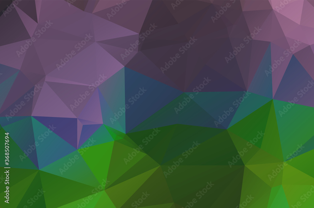 Fototapeta premium light Green geometric designs. Vector, multicolor geometric background
