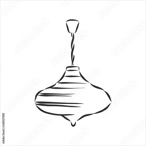 Whirligig baby icon. Vector. White toy on green background. Baby shower simple symbol in flat design with long shadow