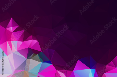 Light pink polygonal design pattern