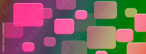 Modern geometric shapes background for banner concept