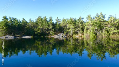 The Tranquil Beauty of Wani Bay in Georgian Bay Ontario Canada