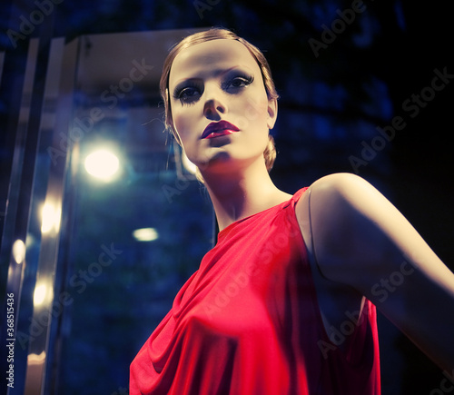 mannequin. No brandnames or copyright objects. photo