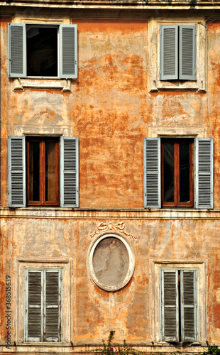 Italian Facade - Rome, Italy