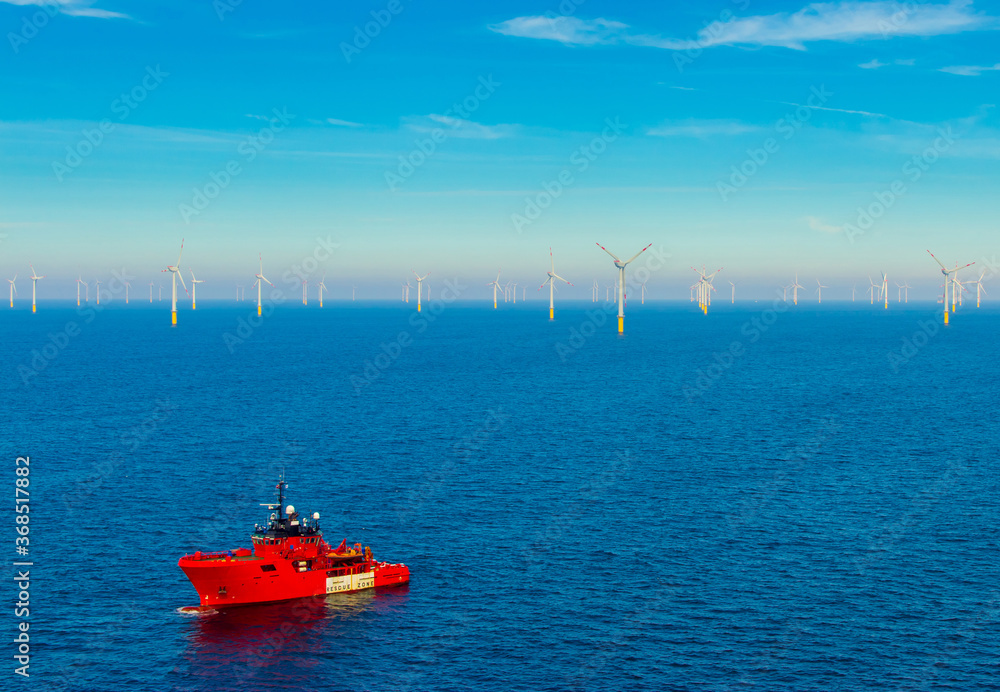 Offshore rescue vessel