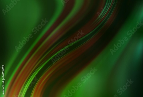 Light Green vector blurred shine abstract background. Colorful abstract illustration with gradient. The best blurred design for your business.