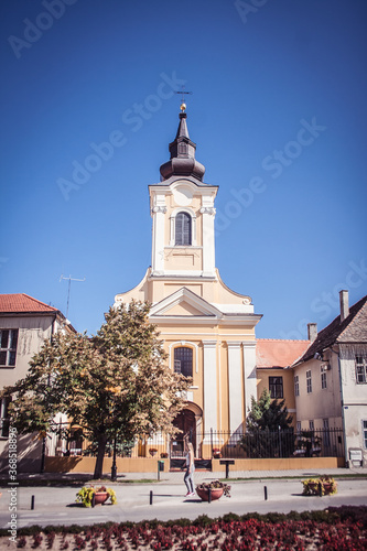 Roman Catholic Church Holy Trinity in Sremski Karlovci, Serbia.