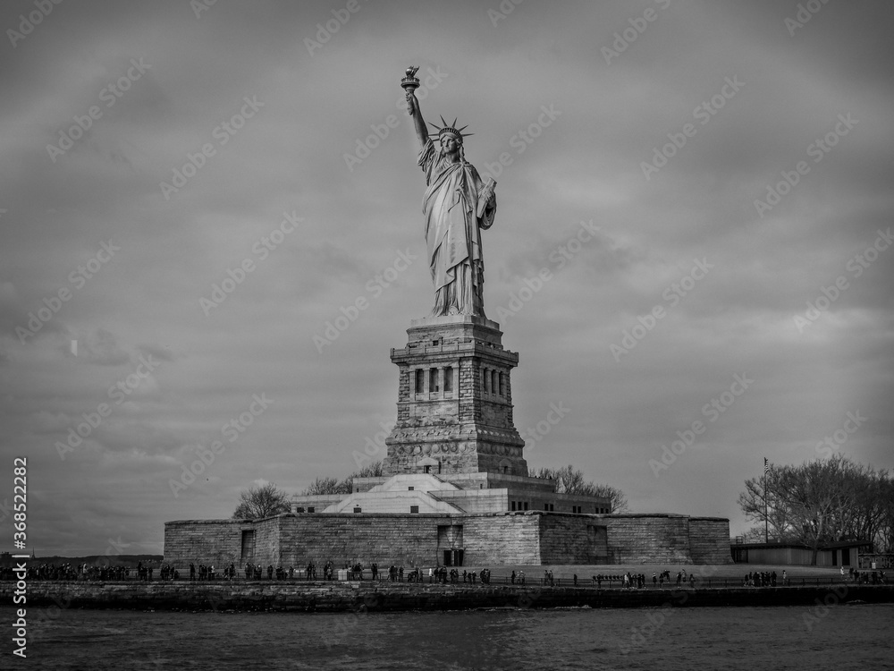 Statue of Liberty B&W