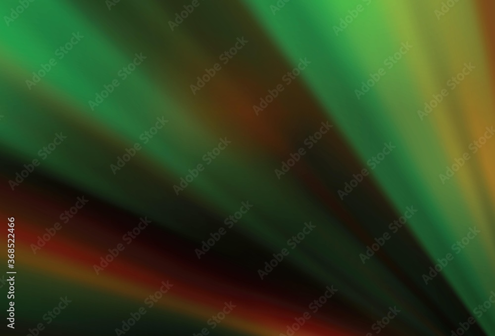 Fototapeta premium Dark Green, Yellow vector colorful abstract background.
