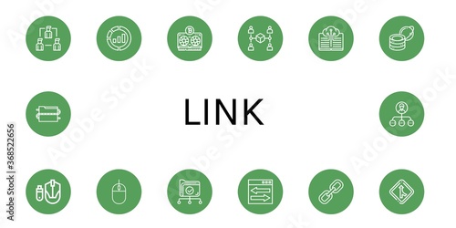 link icon set