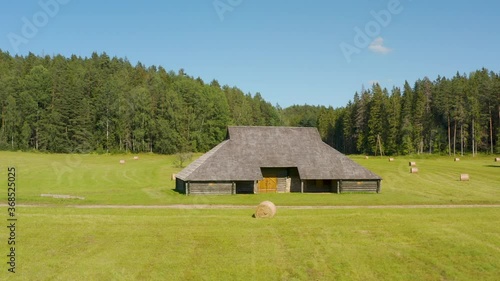 rural house in the countryside
