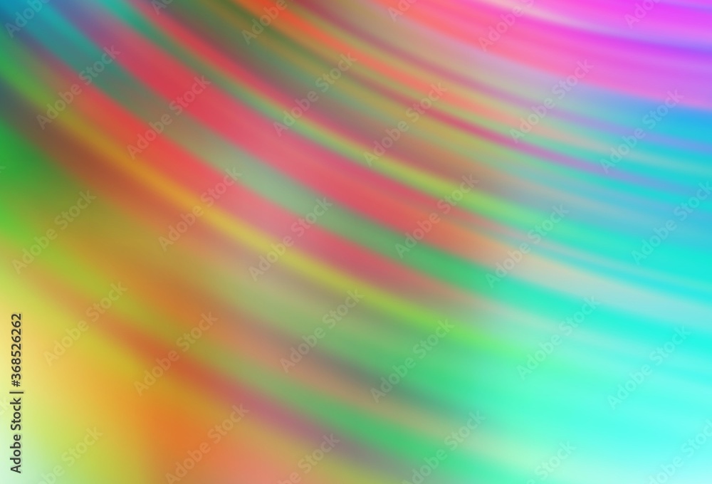 Light Multicolor vector glossy abstract layout.