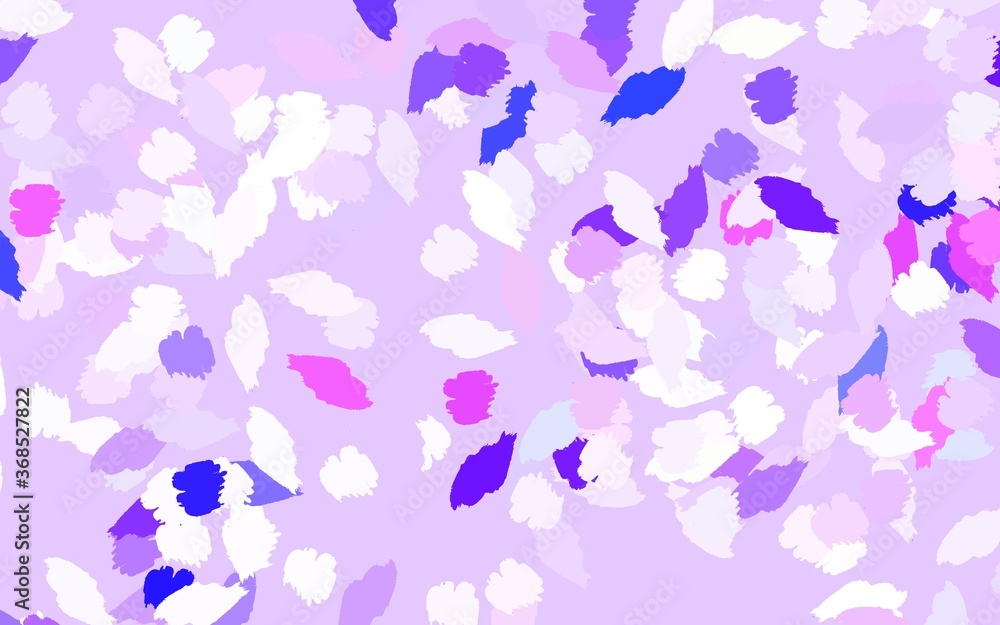 Naklejka premium Light Pink, Blue vector background with abstract shapes.